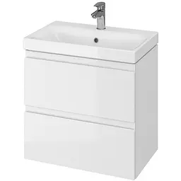 Тумба з умивальником Cersanit Moduo B04 Slim 60 біла UN509-042