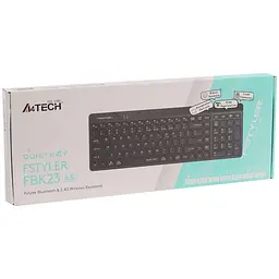 Клавіатура бездротова A4Tech FBK23 AS Black (FBK23 AS (Black))