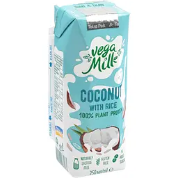 Напій кокосовий Vega Milk з рисом ультрапастеризований 250 мл