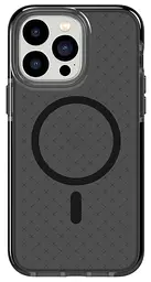 Оригінальний протиударний чохол Tech21 Evo Check MagSafe для iPhone 14 Pro Smokey Black (T21-9837) - мініатюра 1