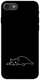 TPU чохол Demsky Lazy cat для Apple iPhone 7 / 8 (4.7")