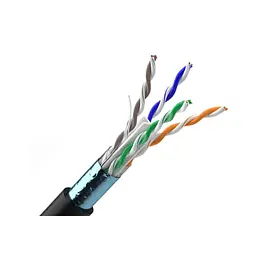 Кабель мережевий OK-Net FTP (F/UTP cat.5E-SL) 305 м (КППЕ-ВП (100) 4x2x0.46)