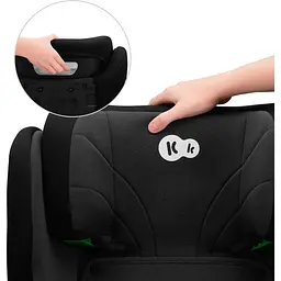 Автокрісло Kinderkraft Junior Fix 2 i-Size Graphite Black чорне KCJUFI20BLK0000 (00-00305198) - мініатюра 7