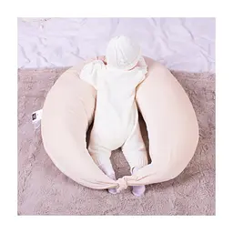 Подушка MirSon для вагітних та годування №8302 Velvet Line 28-0004 Cream Велюр 30х170х20 см (2200006200277) - мініатюра 10
