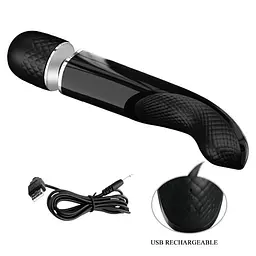 Вібромасажер Pretty Love Charming Massager Black - мініатюра 7