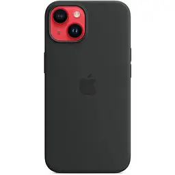 Оригінальний силіконовий чохол Apple Silicone Case MagSafe для iPhone 14 (6.1") Midnight (MPRU3ZE/A) - мініатюра 8