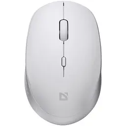 Мишка Defender Auris MB-027 Silent Wireless White (52028) - мініатюра 4