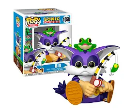 Фігурка Funko Pop Фанко Поп Їжачок Сонік Біг Sonic The Hedgehog Big 12см FP SH B 1058