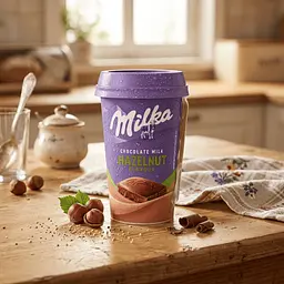 Молочний коктейль Milka Hazelnut Chocolate Milk 220 мл - мініатюра 3