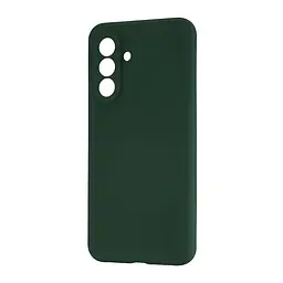 Чохол Silicone Case Samsung A36 (A366) Dark Green