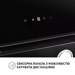 Витяжка декоративна похила Perfelli VICCO 5HSR NERO - мініатюра 7