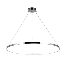 Люстра стельова LED Levistella 7529832-1 CHROME LED (800), 60W, три режими світла, хромований метал, сучасний стиль - мініатюра 2