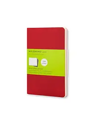 Записник Moleskine Cahier кишеньковий, Нелінований Бордо (CH113)