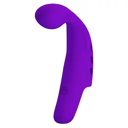 Вібратор на палець Pretty Love Fingering Vibrator Gorgon 9.3 см фіолетовий - мініатюра 4