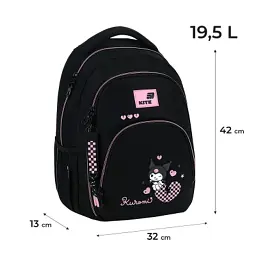 Рюкзак шкільний Kite Education teens 905M Kuromi (HK26-905M) - мініатюра 12