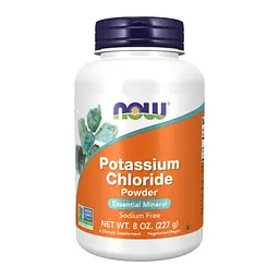 Калий Now Foods (Potassium Chloride Powder) – 227 г