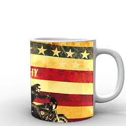 Кухоль GeekLand Сини Анархії Sons of Anarchy прапор SA.002.09 330 мл білий - мініатюра 3