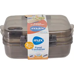 Ємність для зберігання Max Plast 1.1 л 2 шт. в асортименті - мініатюра 2