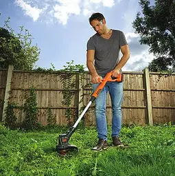 Акумуляторний триммер Black&Decker з АКБ та ЗП ST182320 - мініатюра 3