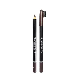 Олівець для брів водостійкий Huda Beauty зі щіткою, 02 Темно-коричневий