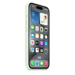 Силіконовий чохол CasePro Silicone Case з MagSafe Soft Mint для iPhone 15 Pro - мініатюра 5