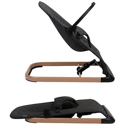 Крісло-гойдалка Kidwell Laro Black/Wooden - мініатюра 9