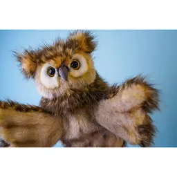 М'яка іграшка на руку Hansa Сова серія Puppet 34 см (7159) - мініатюра 7