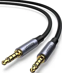 Кабель Ugreen AV183 3.5 mm to 3.5 mm Audio Cable, 2 m Black (6957303827824) - мініатюра 2