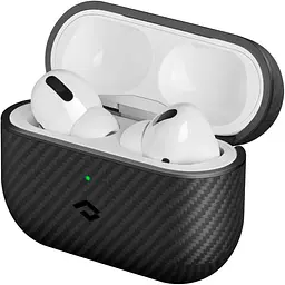 Чохол Pitaka MagEZ Case Twill Black/Grey для AirPods Pro 2nd Gen чорний (APM7001) - мініатюра 2