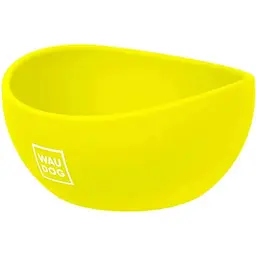 Миска для котів та малих порід собак Waudog Silicone, 250 мл, жовта - мініатюра 2