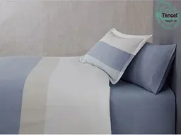 Постільна білизна Buldans - Verona smoky blue димчасто-блакитний king size