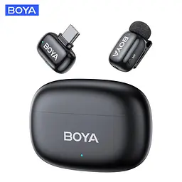 Петличний мікрофон BOYA Mini-20 Type-C 1RX 1TX Зарядний кейс