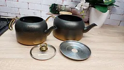Двоярусний чайник O.M.S. Collection 8250-XL-Gold (1,8/3,6 л.) - мініатюра 3