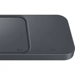 Зарядний пристрій Samsung Duo 15Вт, сірий темний (EP-P5400BBEGEU) - мініатюра 5