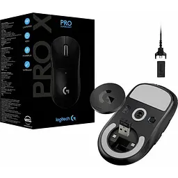 Миша комп'ютерна Logitech G Pro X Superlight Wireless Black (910-005880, 910-005882) - мініатюра 2
