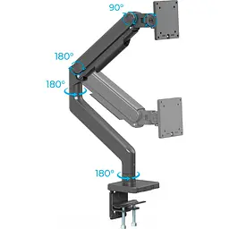 Кронштейн для монітора OfficePro MA712B [123466] - мініатюра 7