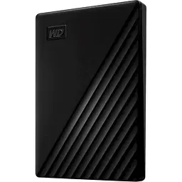 Зовнішній жорсткий диск Western Digital 1TB WD My Passport Black (WDBYVG0010BBK-WESN) - мініатюра 2