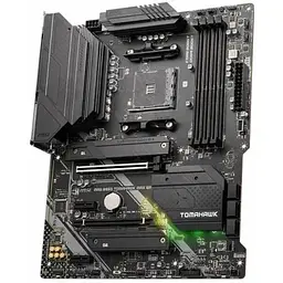 Материнська плата MSI AM4 (B550) MAG B550 Tomahawk MAX WIFI, B550, 4xDDR4, CrossFire, Int.Video(CPU), 6xSATA3, 2xM.2, 1xPCI-E 16x 4.0, 1xPCI-E 16x 3.0, 2xPCI-E 1x 3.0, ALC897, RTL8125B, WiFi 6, Bluetooth 5.2, 7xUSB3.2/6xUSB2.0, HDMI/DP, ATX - мініатюра 4