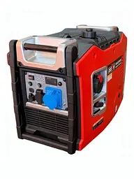 Інверторний Бензиновий Генератор BISON BS6250IE (5 - 5.5 кВт) + Електростартер + Пульт + Колеса - мініатюра 3