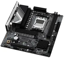 Материнська плата AM5 ASRock B650M-HDV/M.2, B650, 2xDDR5, Int.Video (CPU), 4xSATA3, 2xM.2, 2xPCI-E 4.0 16x, 1xPCI-E 4.0 1x, 1xM.2 (Key E), ALC897, RTL8125BG, 8xUSB3.2/8xUSB2.0, HDMI/DP, CrossFire, Micro ATX - мініатюра 3