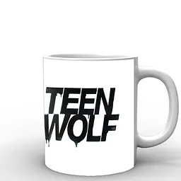 Кухоль GeekLand Вовченя Teen Wolf Вовченя чорний напис TW.02.028.268 330 мл білий - мініатюра 3