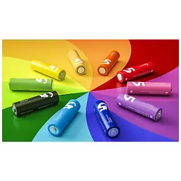 Батарейка ZMI RAINBOW ALKALINE * 10 (AA501) - мініатюра 7