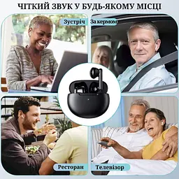 Слуховий апарат AIMED NO-EARBUDS Series HEARING AID без вушних затичок колір чорний - мініатюра 8