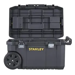 Ящик для інструментів Stanley ESSENTIAL CHEST 66,5x40,5x34,5 на колесах (STST1-80150) - мініатюра 2