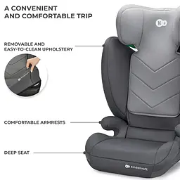 Автокрісло Kinderkraft i-Spark Grey (KCISPA00GRY0000) - мініатюра 13