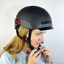 Захисний шолом Livall BH51M NEO (L) Black (57-61см), акустика, мікрофон, сигнали поворотів та стопів, додаток, пульт BR80, Bluetooth (LIV-T1V6MN-5311) - мініатюра 10