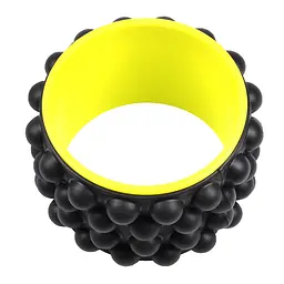 Масажне колесо Supretto EVA+PP 28х19 см, для спини, йоги, пілатесу - мініатюра 2