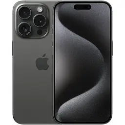 Apple iPhone 15 Pro eSIM 256 ГБ Black Titanium (Grade A) Seller Refurbished