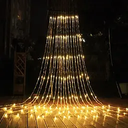Гірлянда-штора XPRO 2.5х1.5 м з 240 LED, прозорий шнур, Синя (23456432401_448) - мініатюра 2