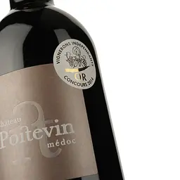 Вино Chateau Poitevin 2012 червоне сухе 0.75 л - мініатюра 4